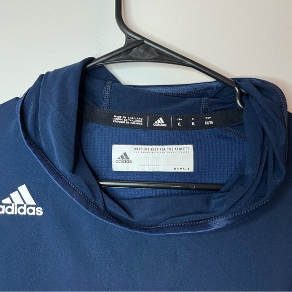 Florida International FIU Panthers Adidas Climalite Long Sleeve Hoodie Shirt XL - Picture 4 of 4